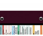 WhiteCoat Clipboard® Trifold - Wine Physical Therapy Edition